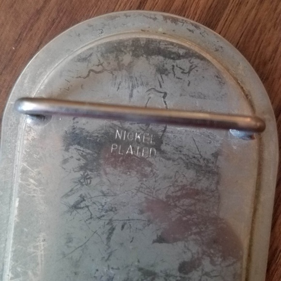 Vintage Floral Engraved Belt Buckle - Picture 3 of 4